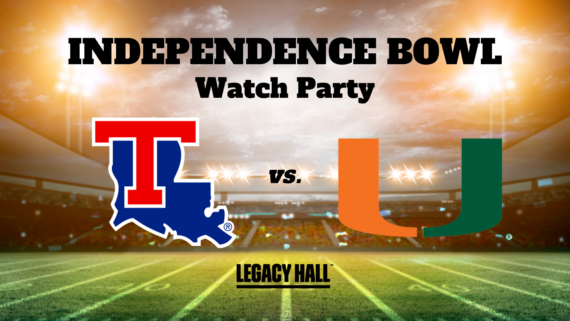 Independence Bowl Watch Party - hero
