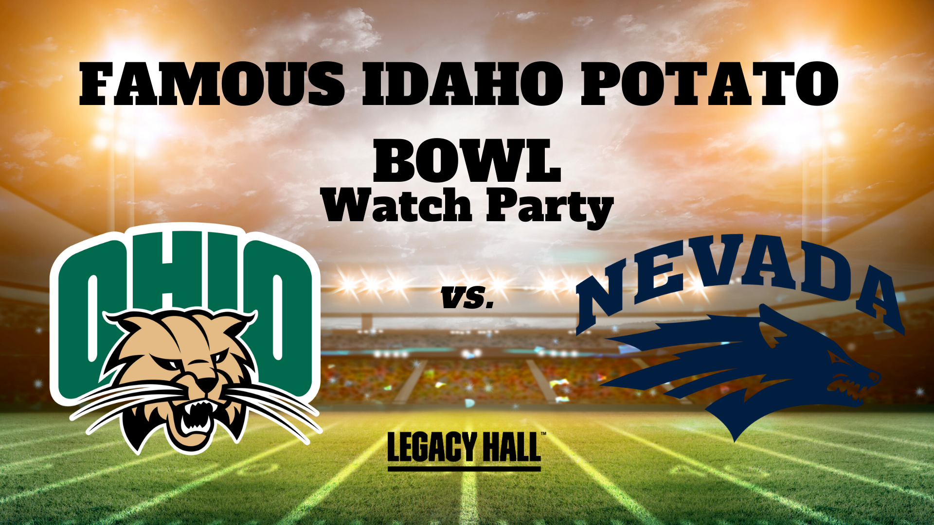 Famous Idaho Potato Bowl Game Watch Party - hero