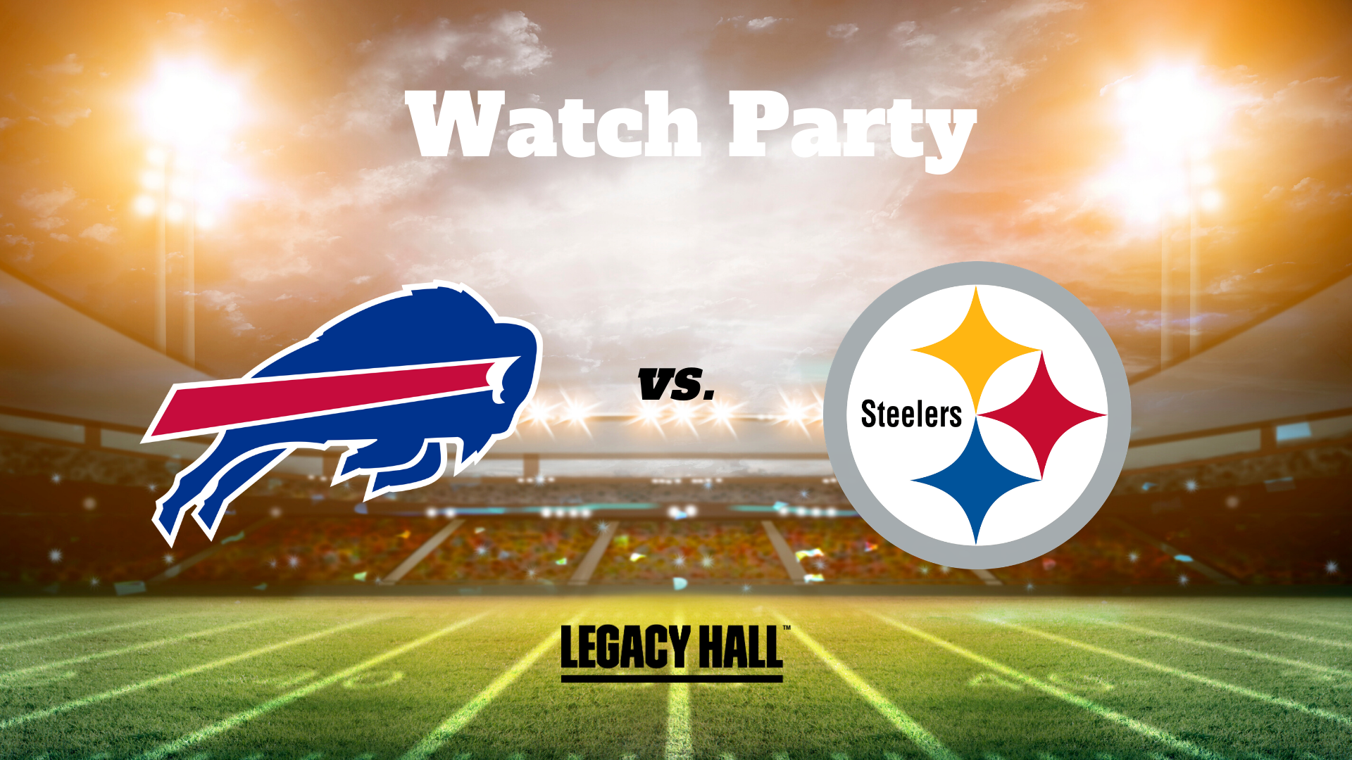 Bills vs. Steelers Watch Party - hero