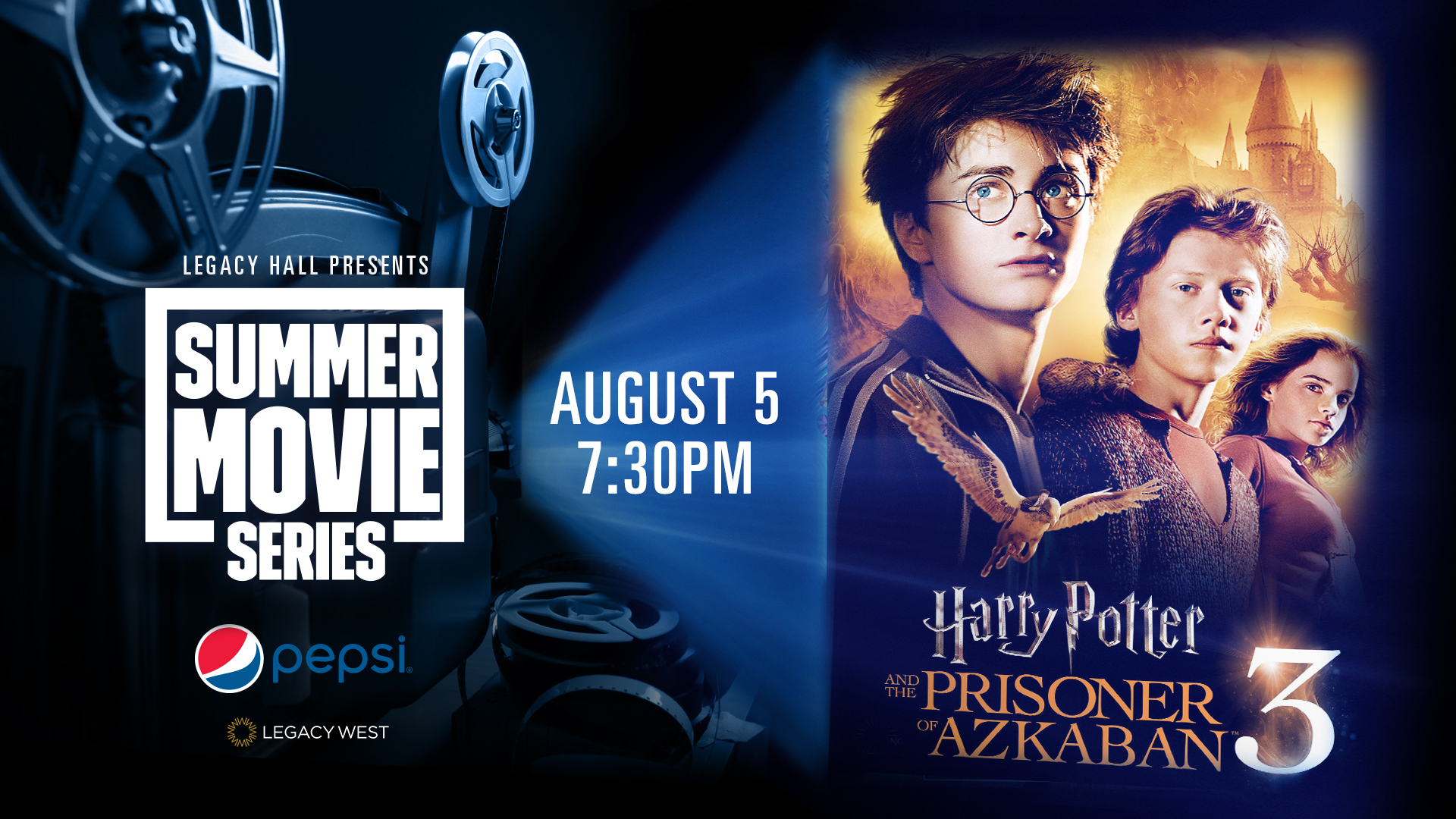 Pepsi Summer Movie Series: Harry Potter & the Prisoner of Azkaban - hero