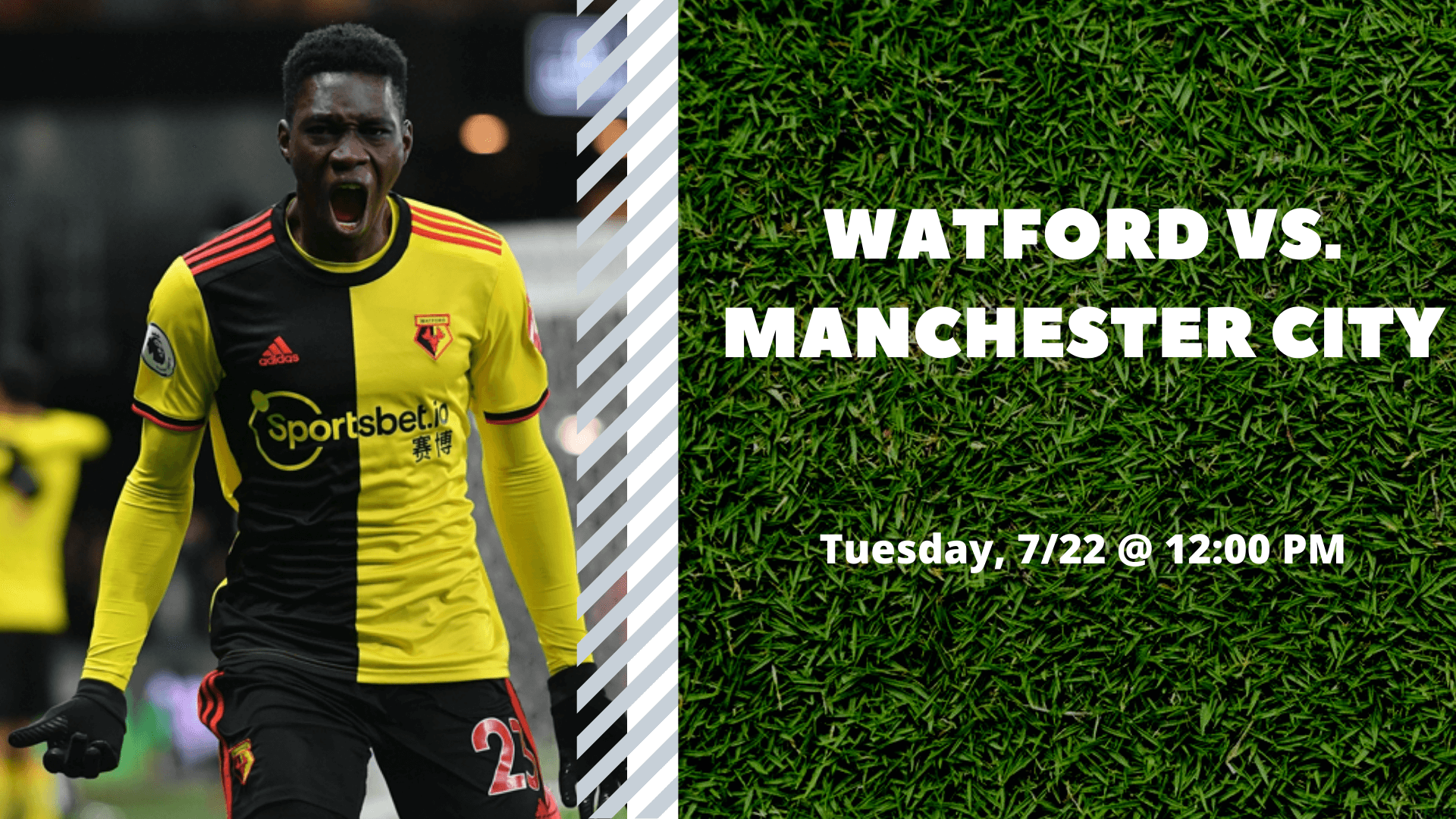 Watford vs. Manchester City | Watch Party - hero