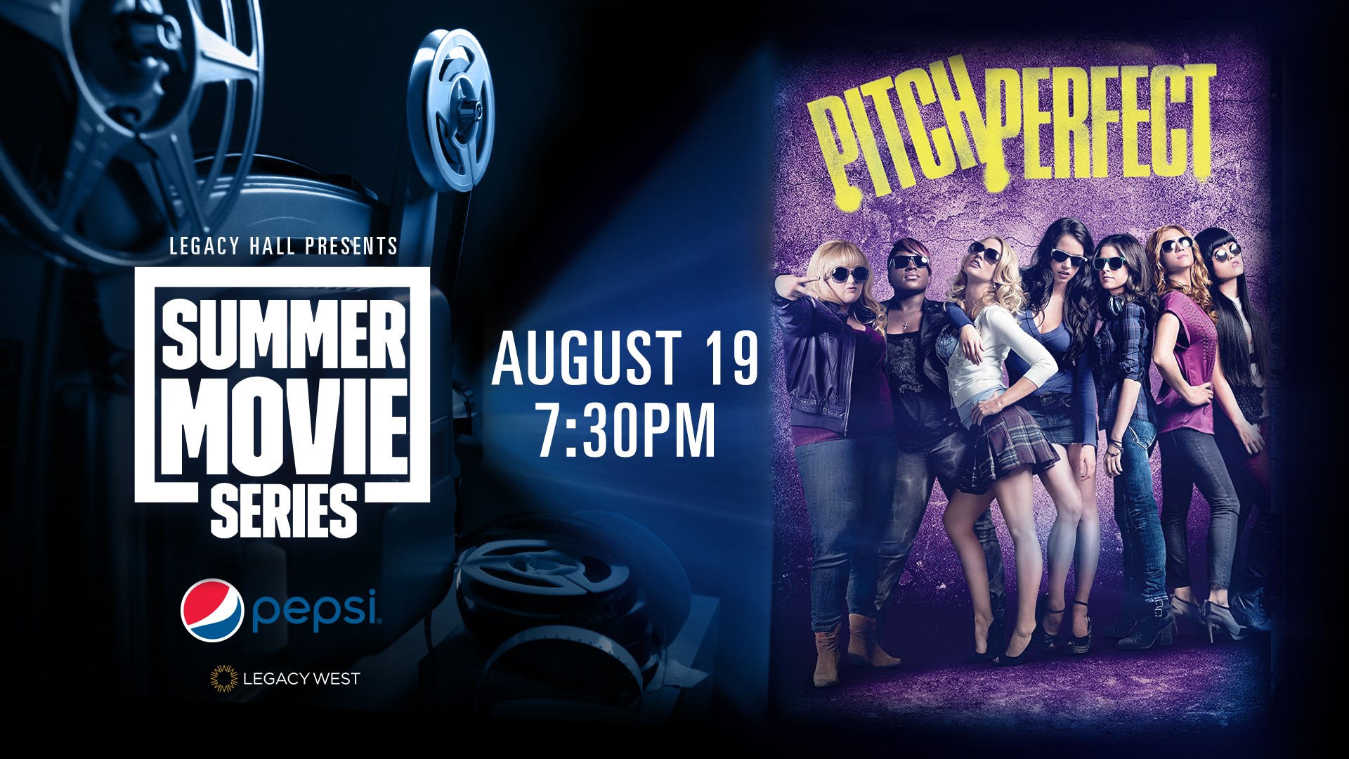 Pepsi Summer Movie Series: Pitch Perfect - hero