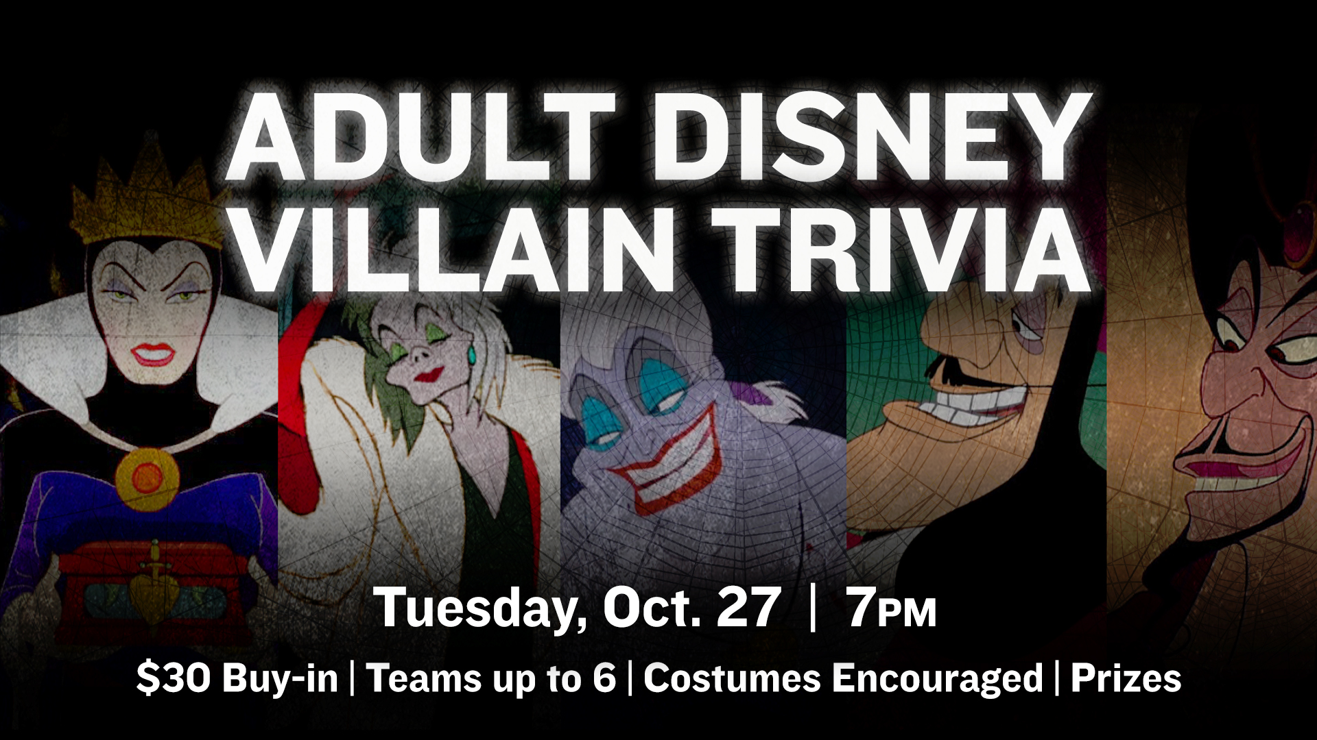Adult Disney Villain Trivia Night - hero