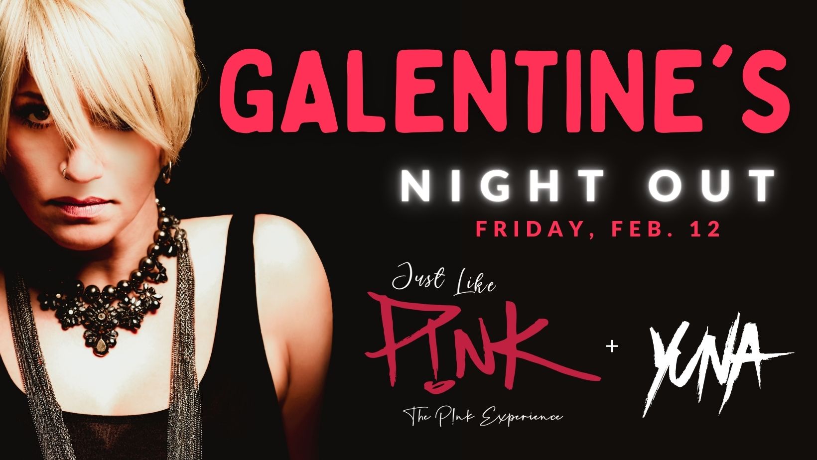 Galentine’s Night Out with Just Like P!nk - hero