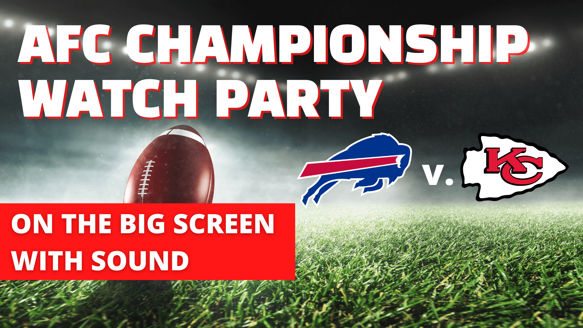 AFC Championship Watch Party - hero