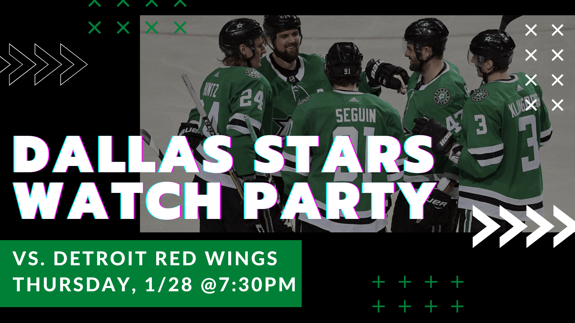 Red Wings v. Stars Watch Party - hero