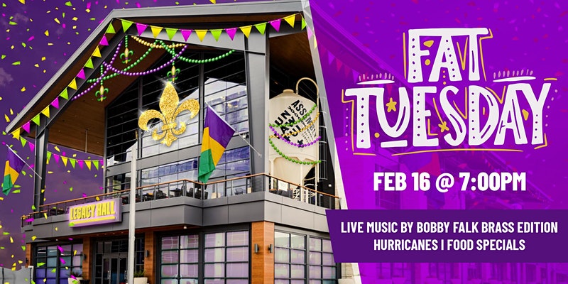 CANCELLED: Fat Tuesday - hero