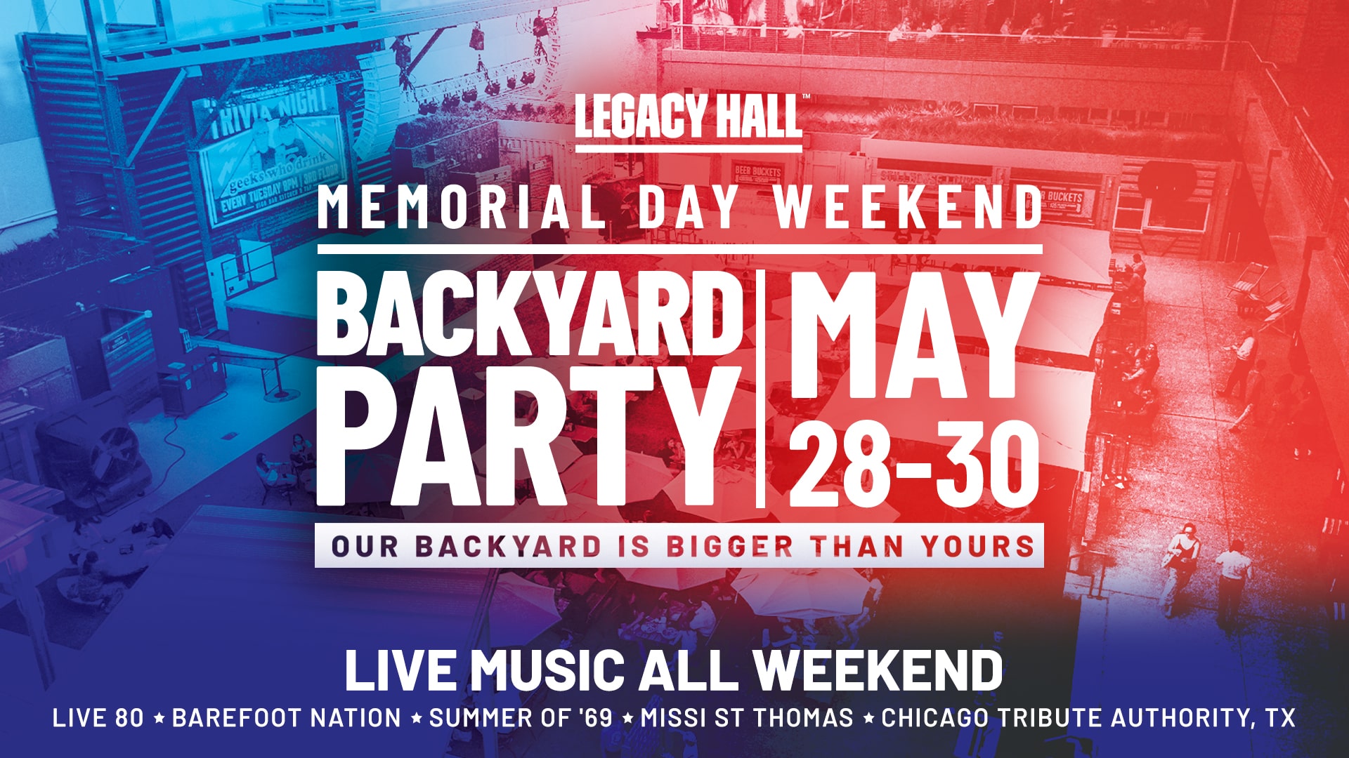 Memorial Weekend Backyard Party - hero