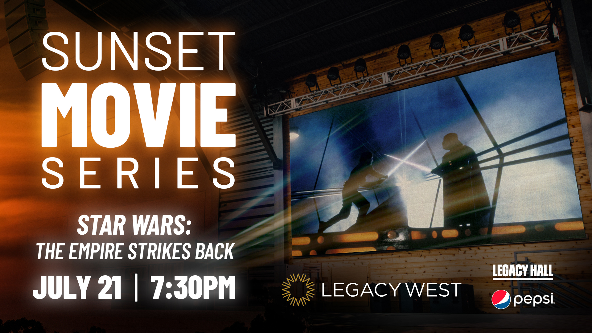 Sunset Movie Series: Star Wars: The Empire Strikes Back - hero