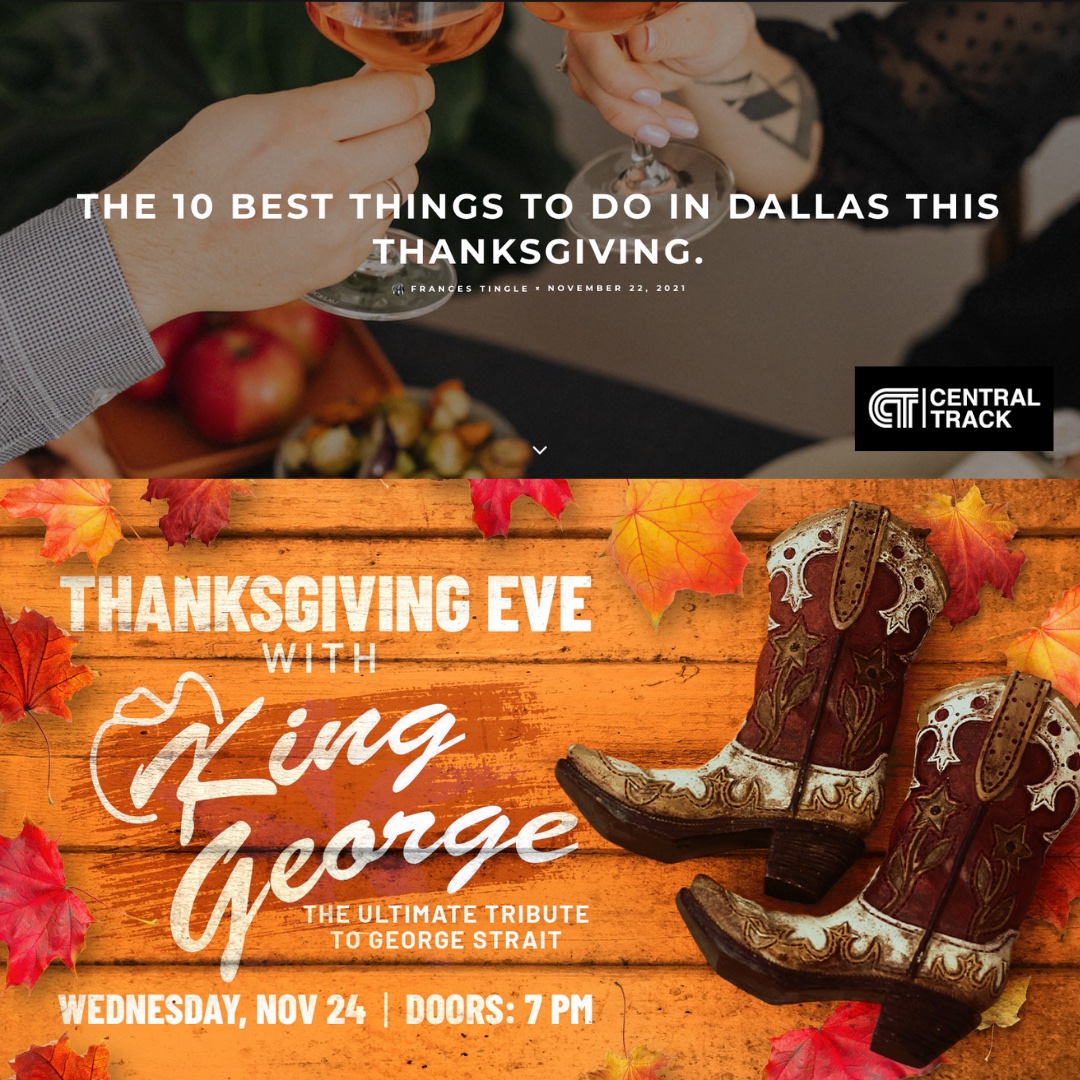 Central Track: “The 10 Best Things to Do in Dallas This Thanksgiving” - hero