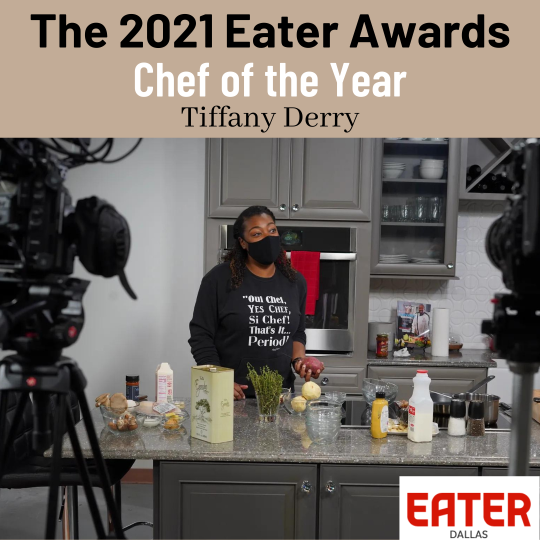 The 2021 Eater Awards: Tiffany Derry of Roots Chicken Shak wins “Chef of the Year” - hero