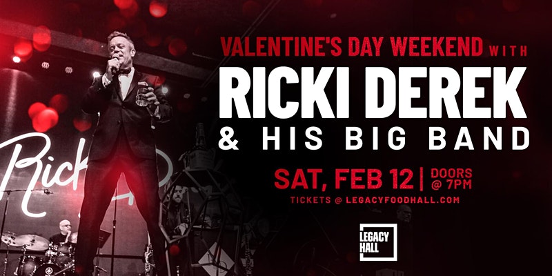 Valentine’s Day Weekend with Ricki Derek & His Big Band - hero