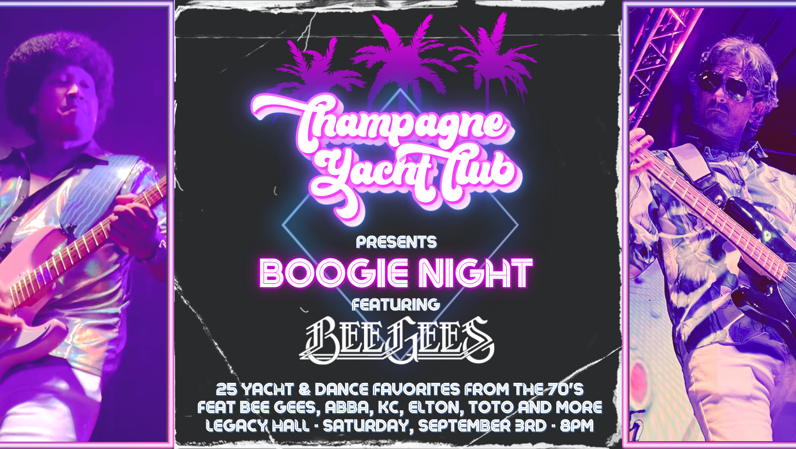 Champagne Yacht Club Boogie Night - hero