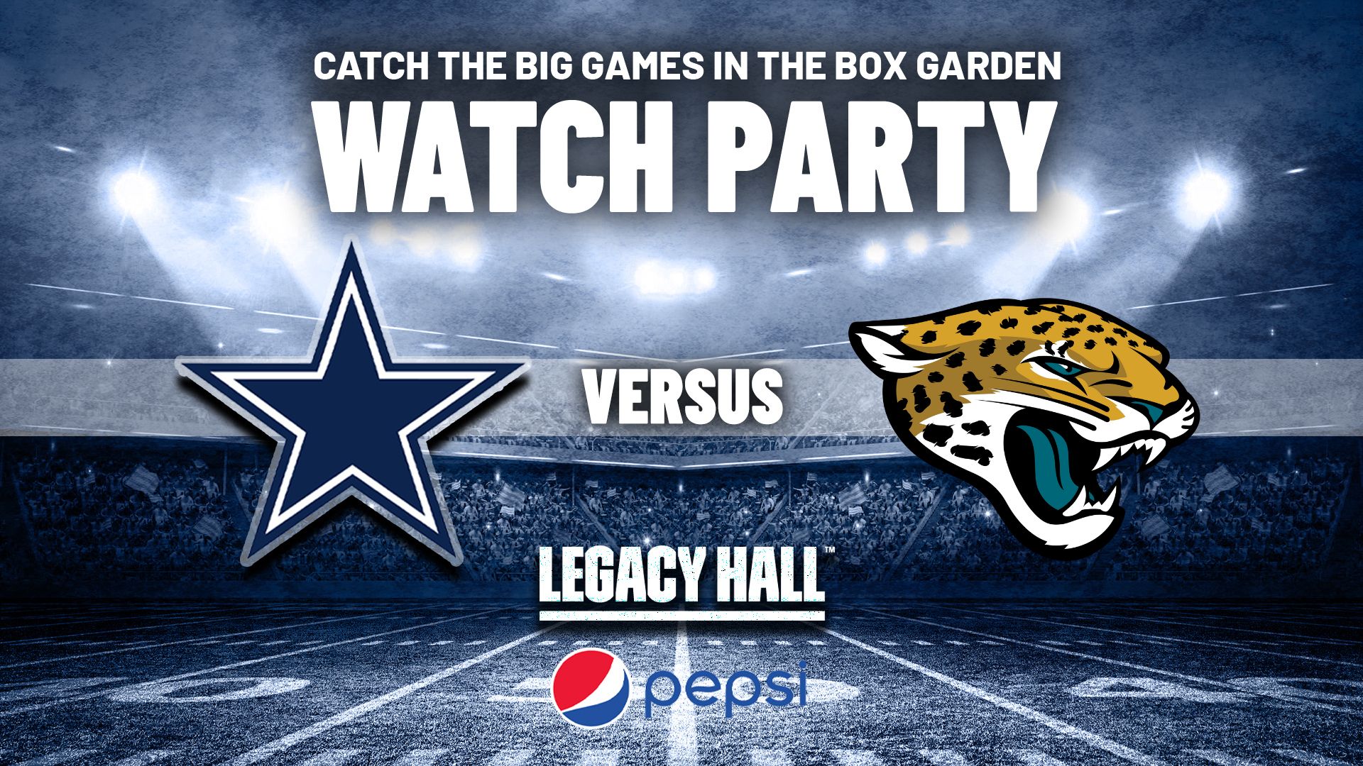 Cowboys vs. Jaguars Watch Party - hero