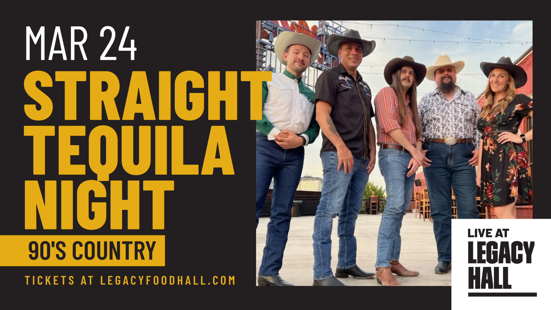 Straight Tequila Night | 90’s Country - hero