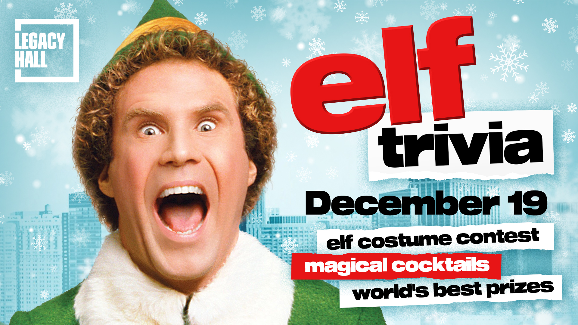 Promo image of Elf Trivia Night