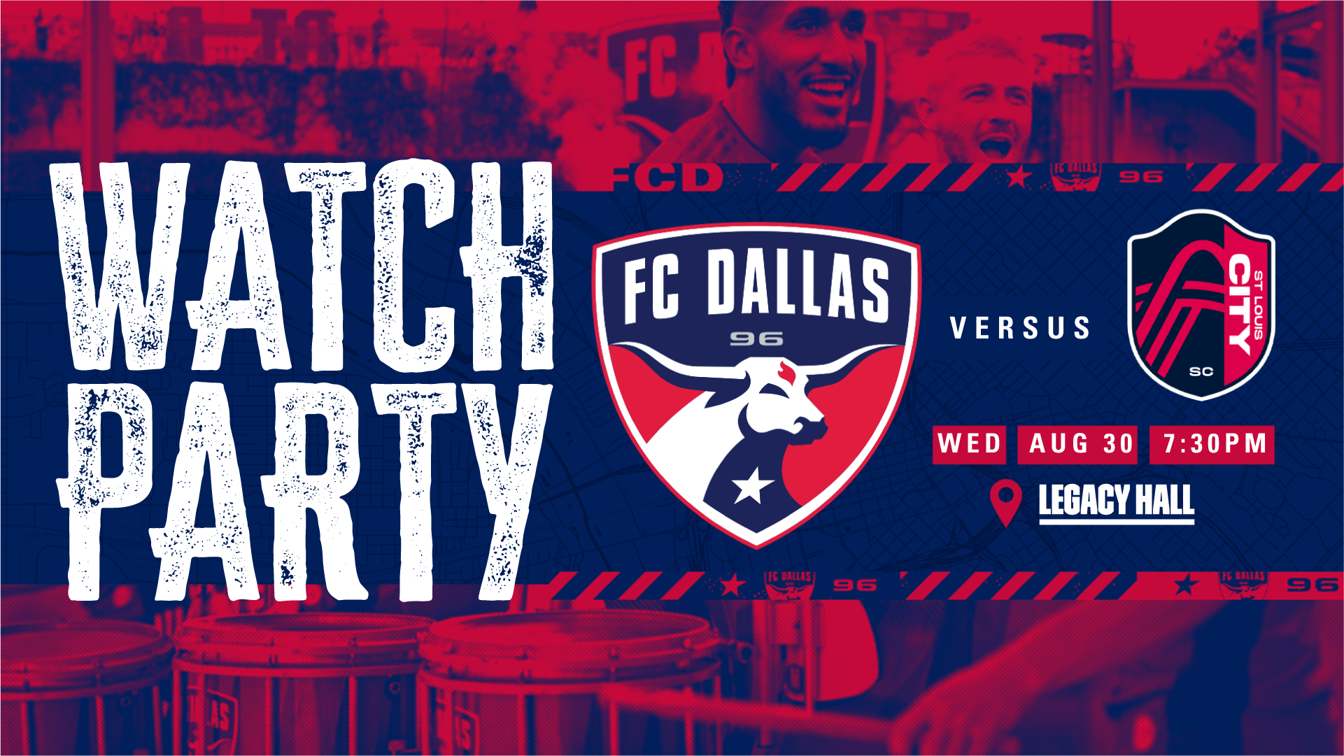 Promo image of FC Dallas VS St. Louis Watch Party