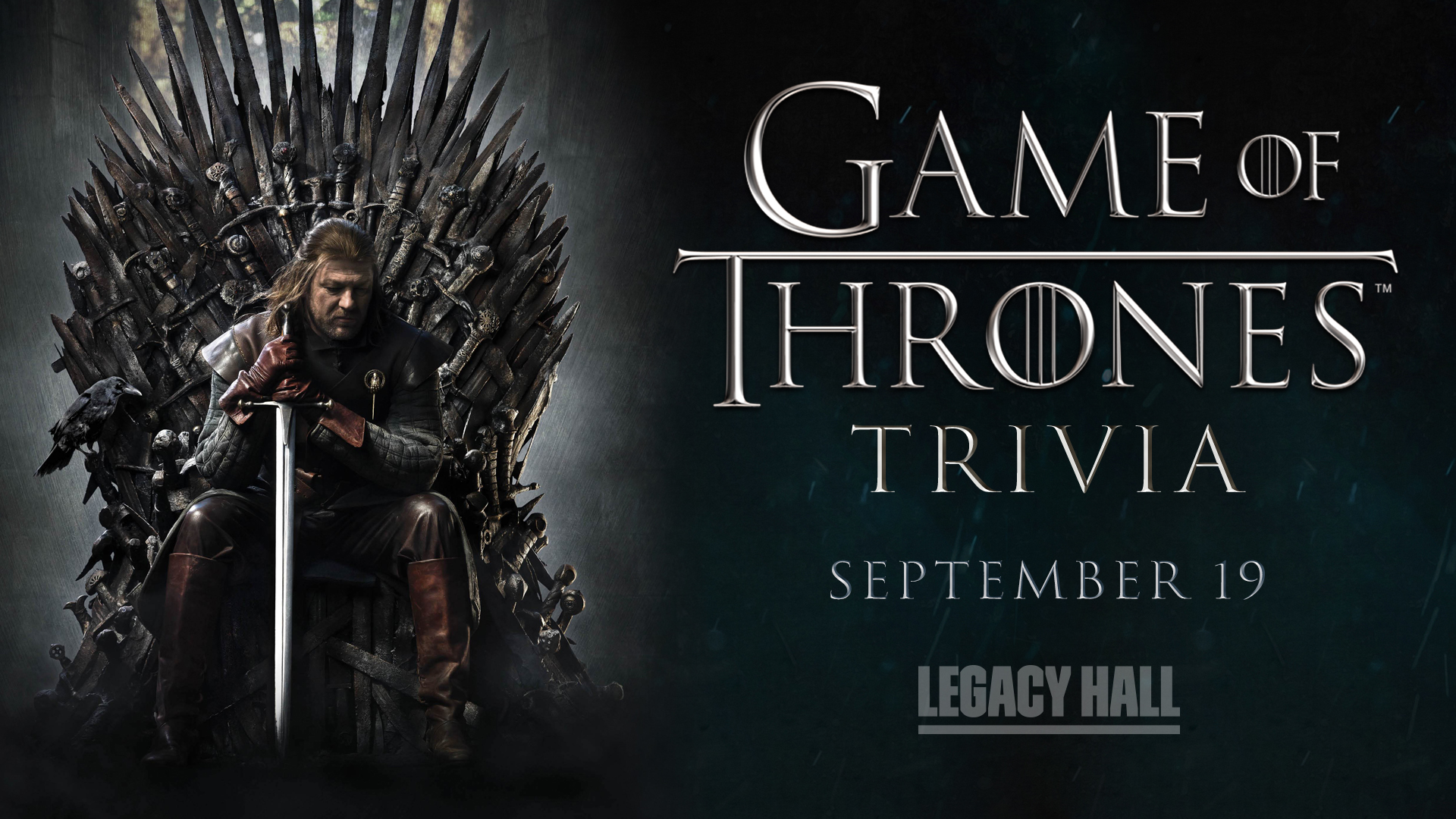 Promo image of Game of Thrones Trivia Night