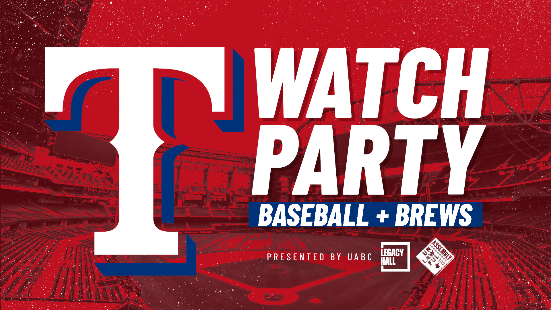 Promo image of Texas Rangers Watch Party