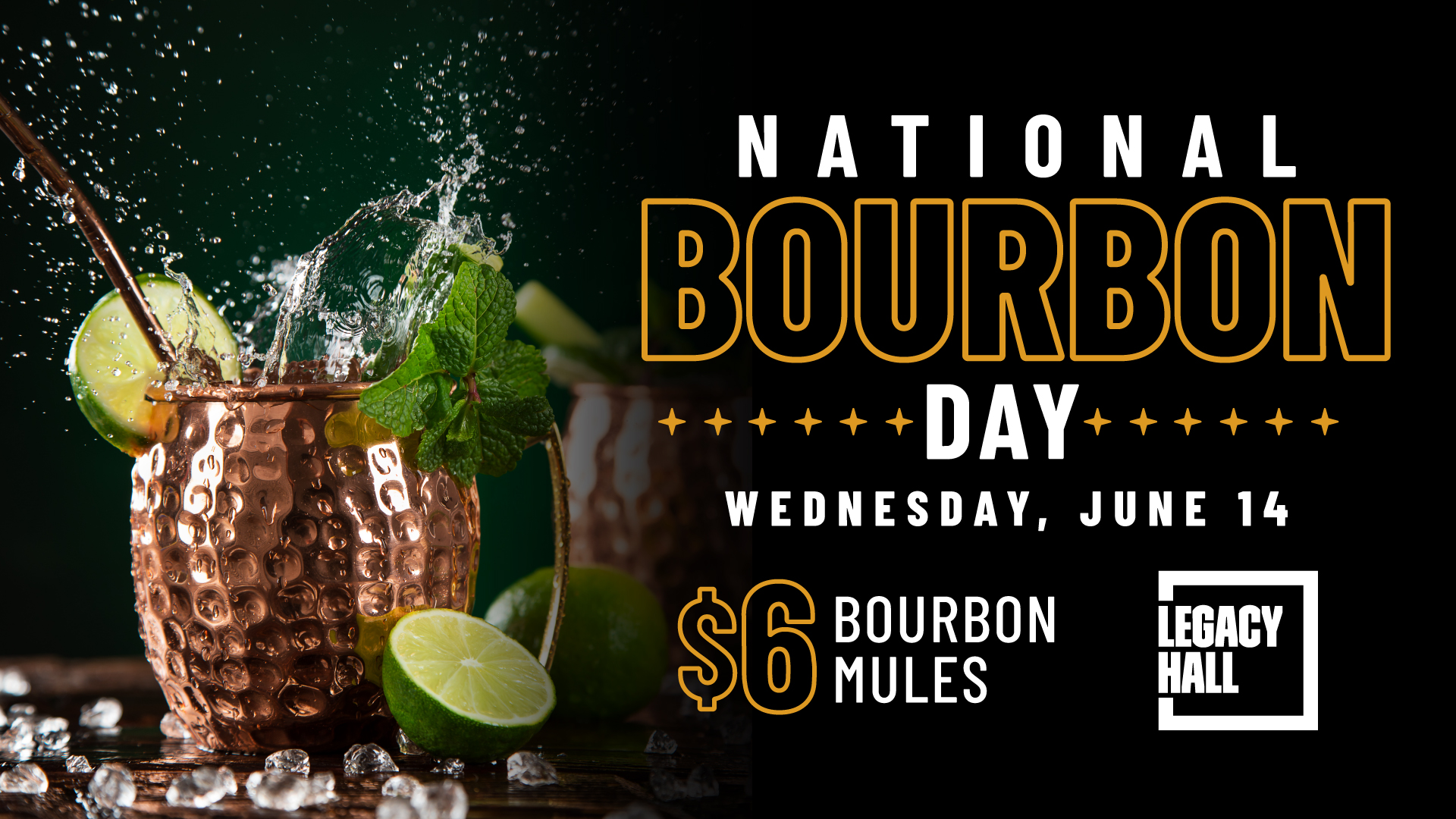 Promo image of National Bourbon Day