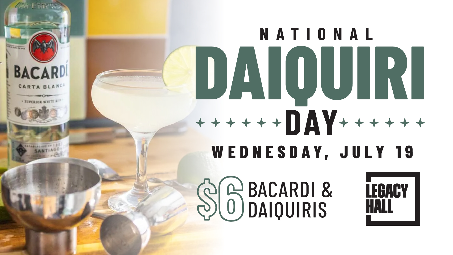Promo image of National Daiquiri Day