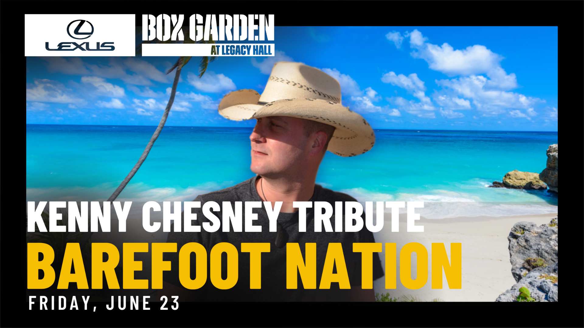 Promo image of Kenny Chesney Tribute: Barefoot Nation