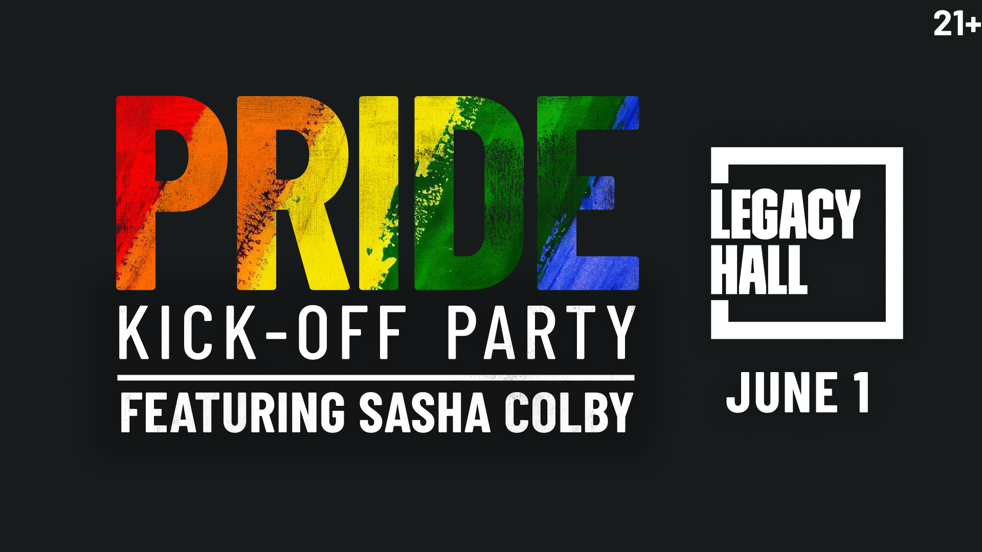 Promo image of Pride Kick-Off