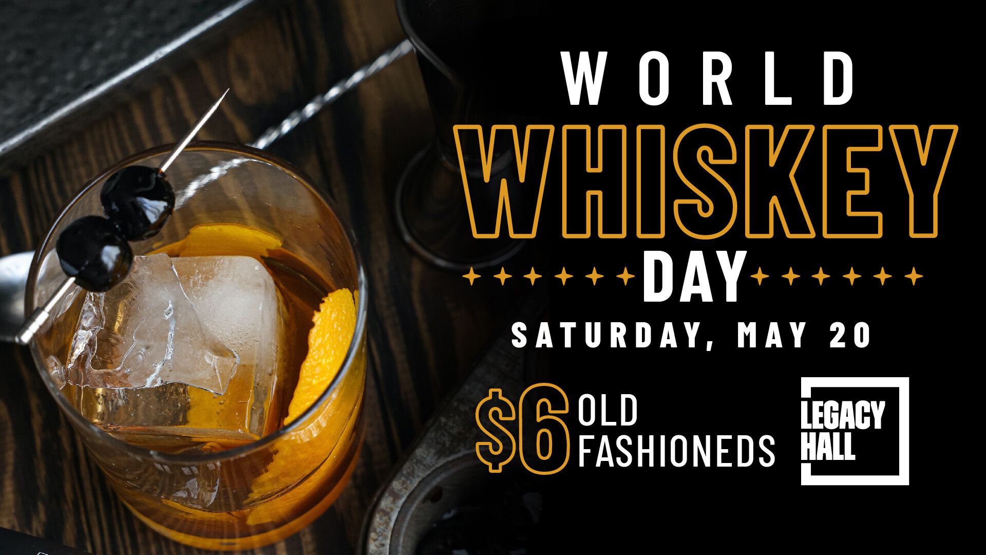 World Whiskey Day - hero