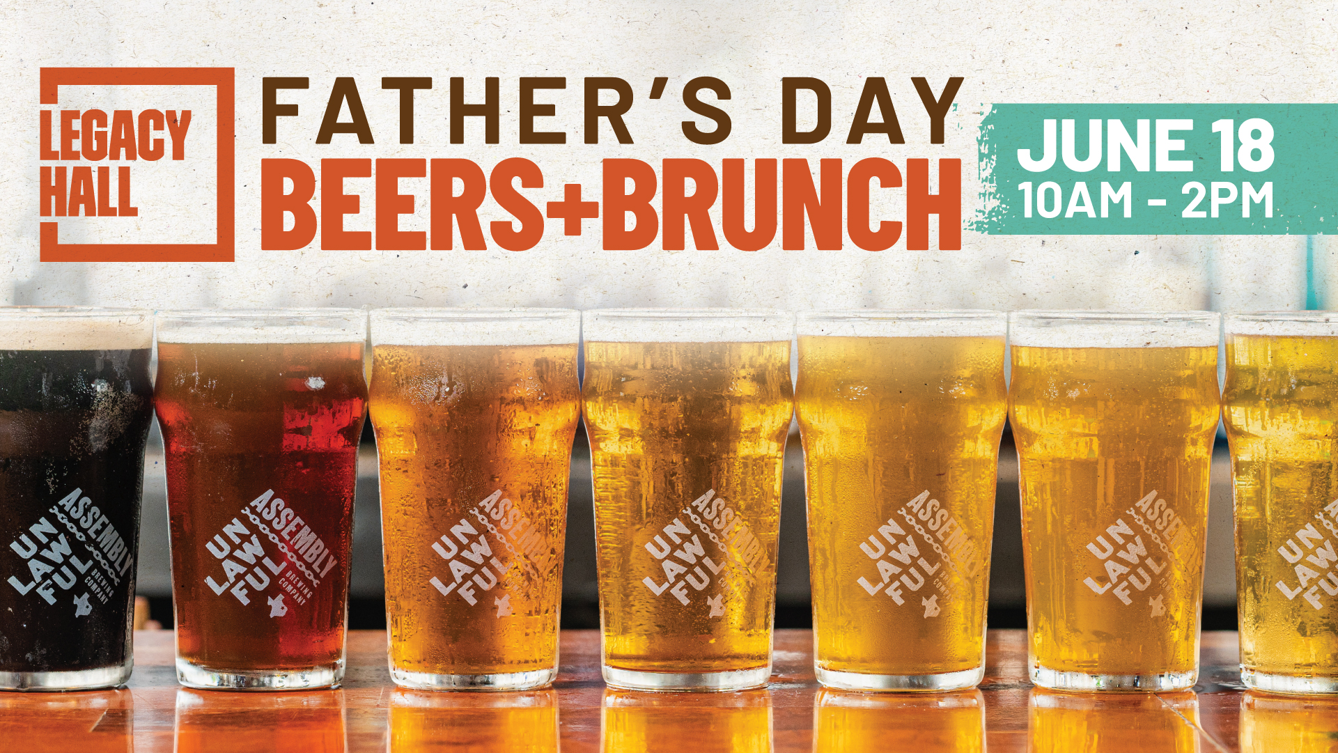 Promo image of Father’s Day Beers + Brunch