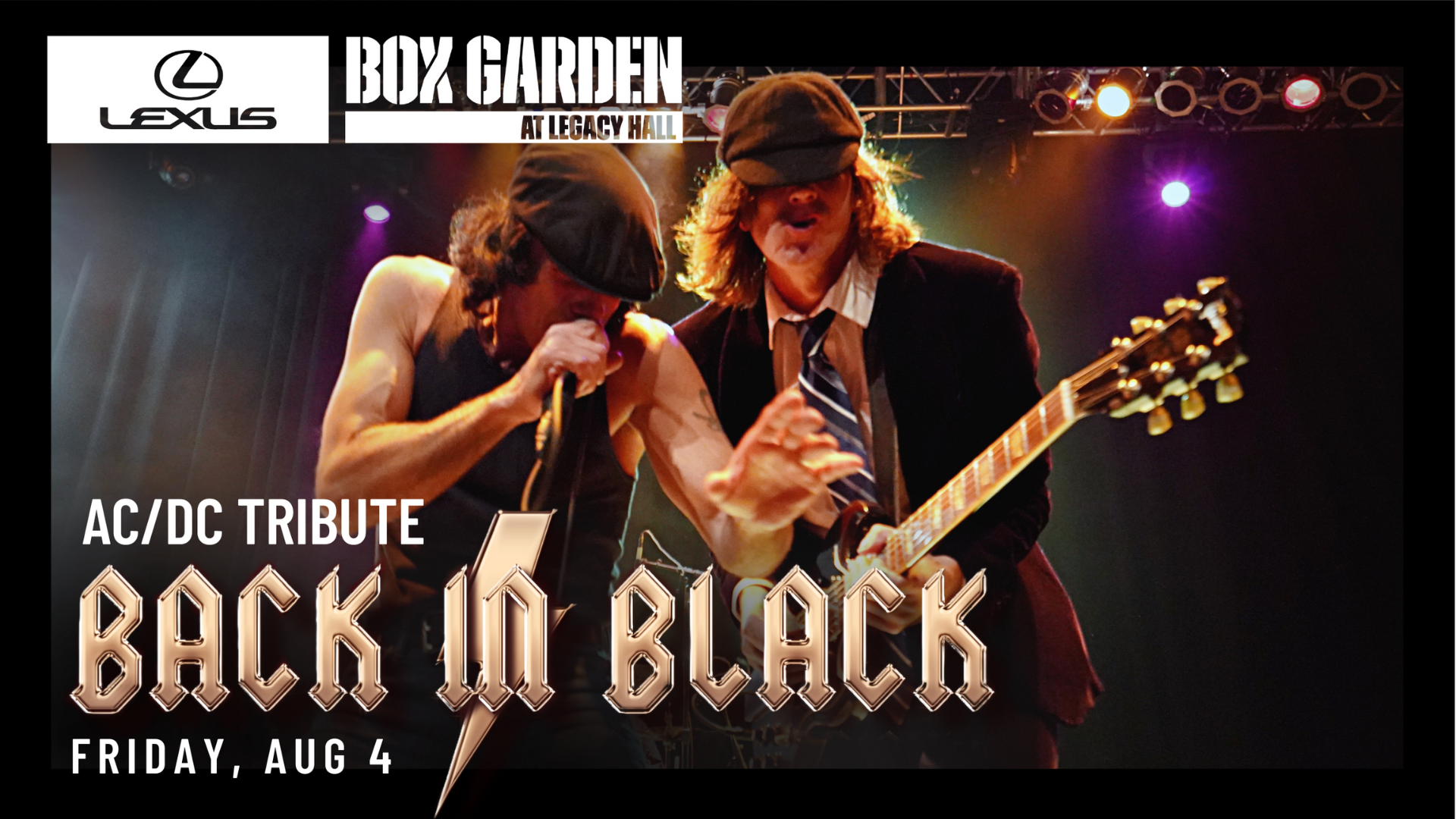 Promo image of AC/DC Tribute: Back In Black