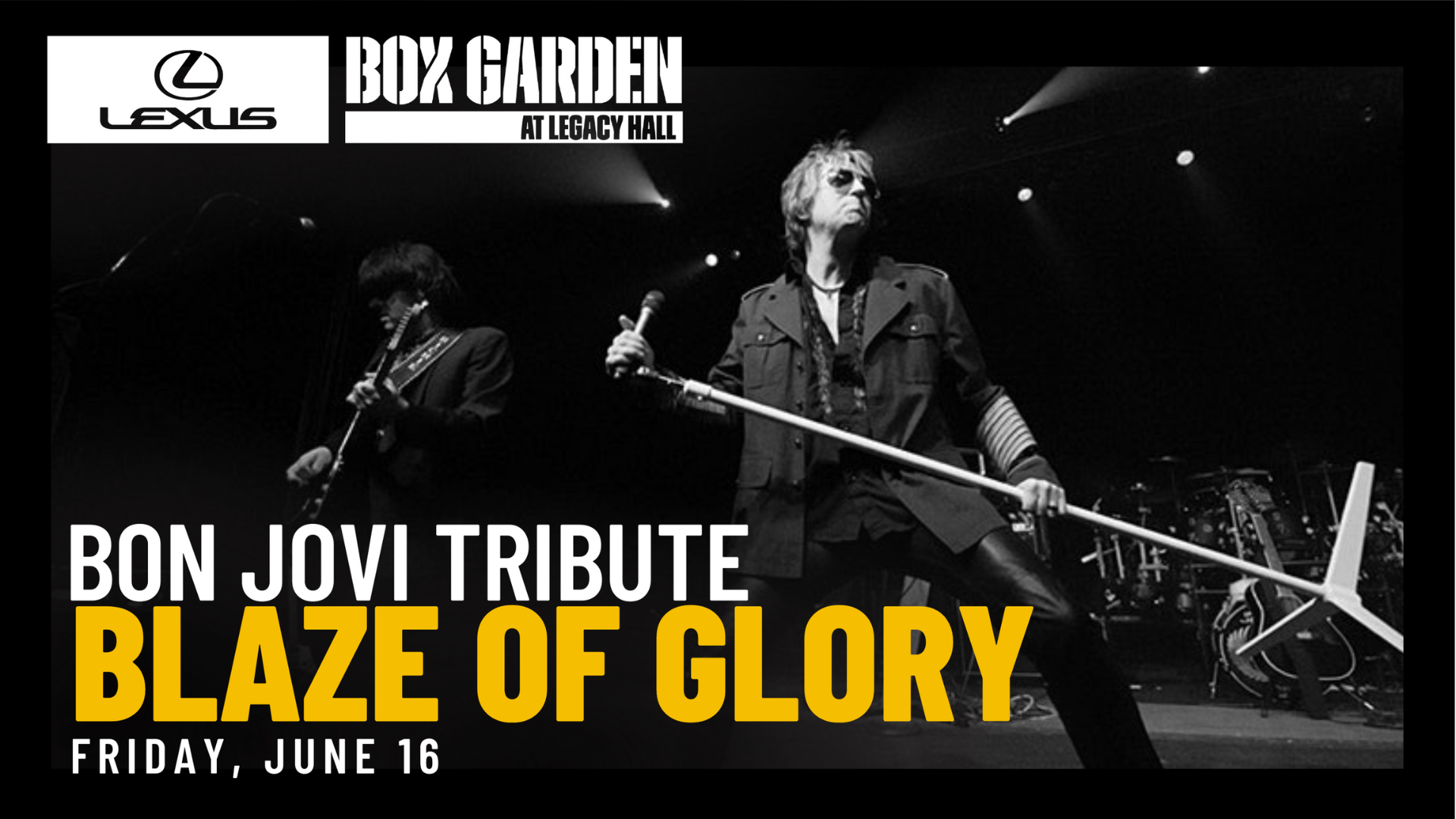 Promo image of Bon Jovi Tribute: Blaze of Glory
