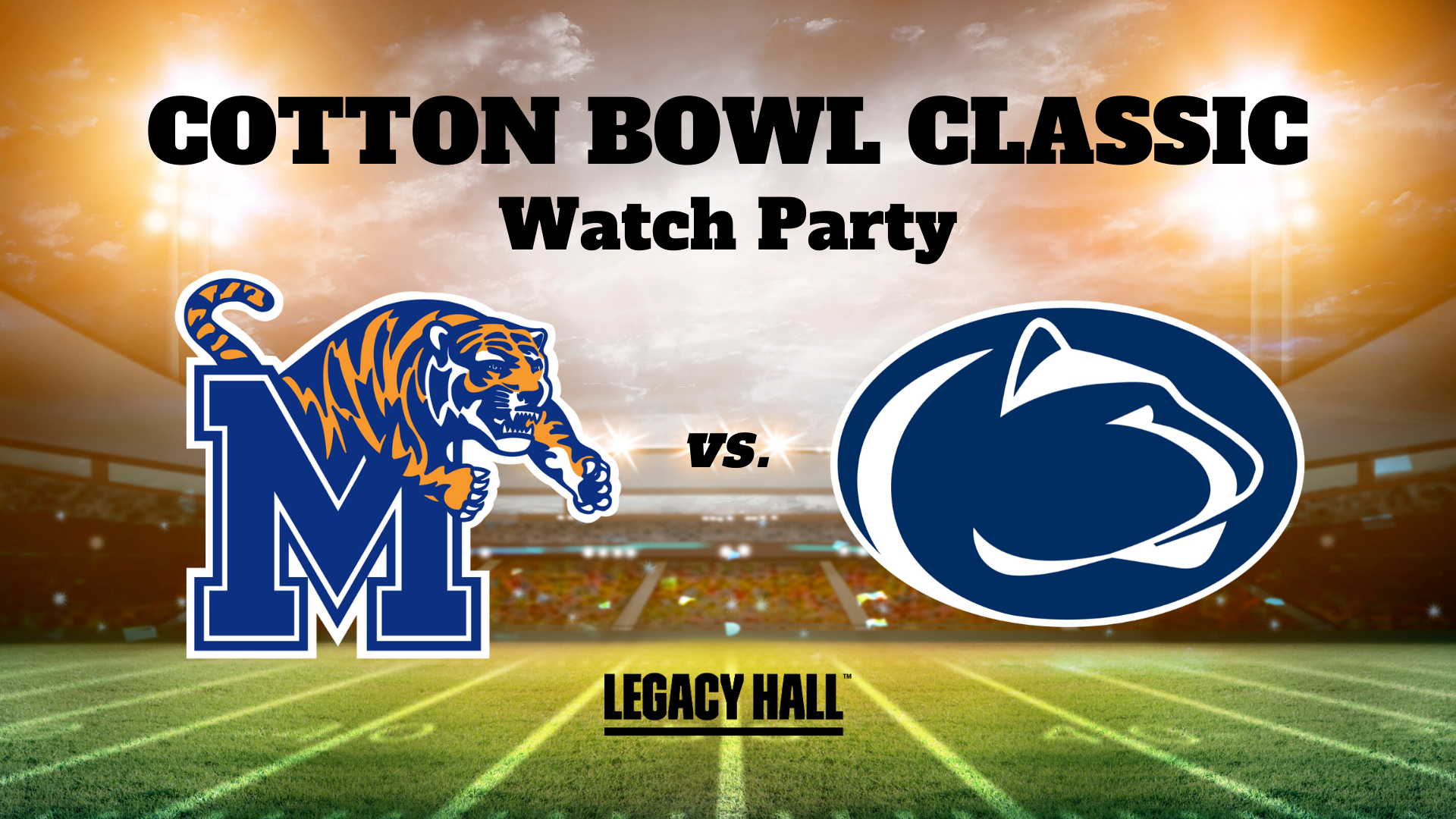 Cotton Bowl Classic Watch Party - hero