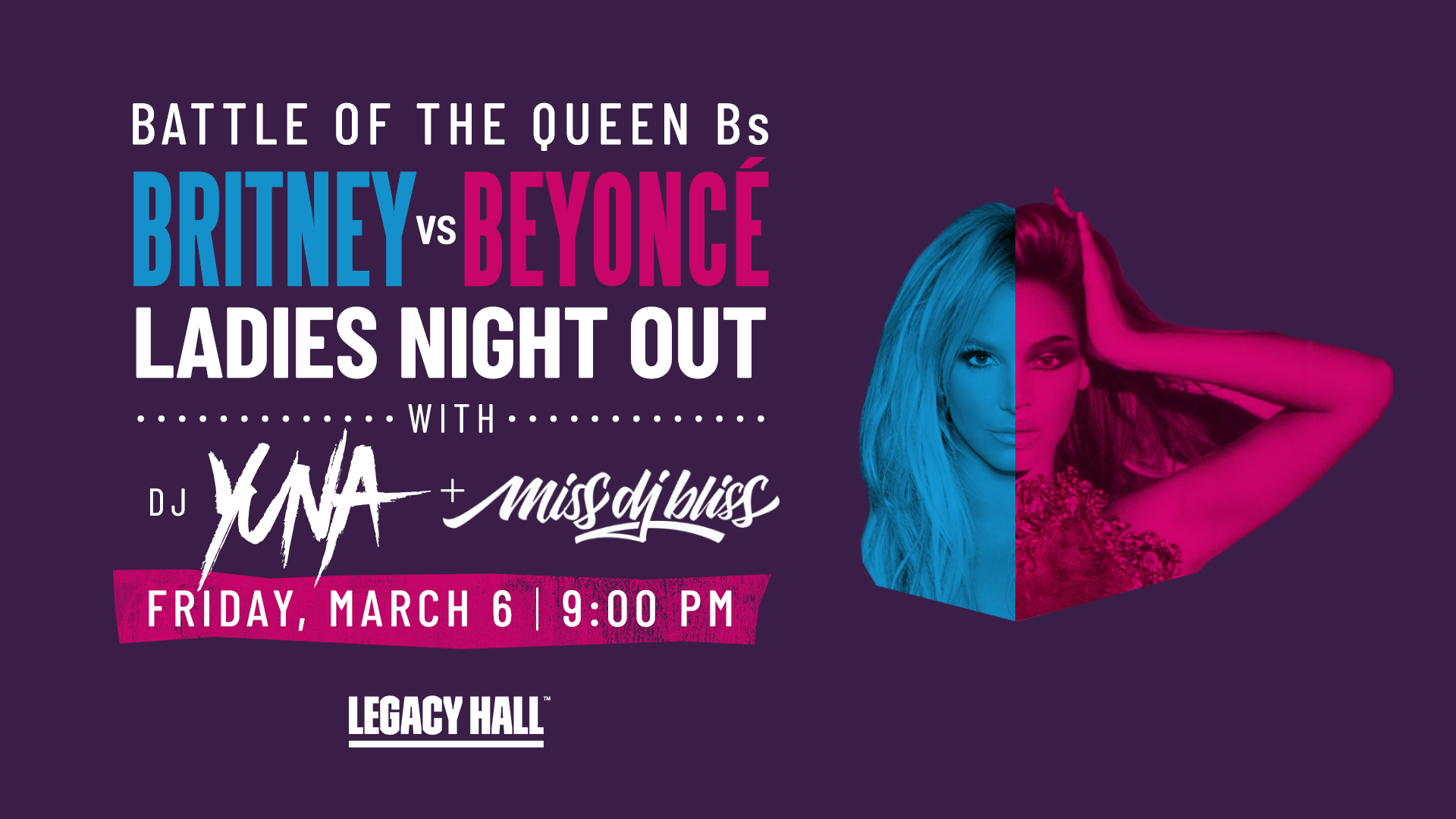 Britney vs. Beyonce Ladies Night Out - hero