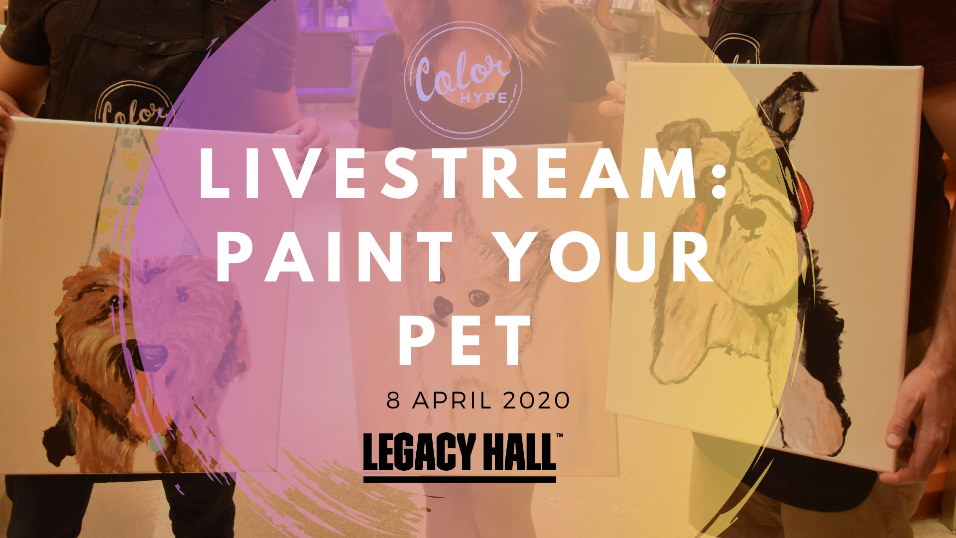 Livestream Paint Your Pet - hero