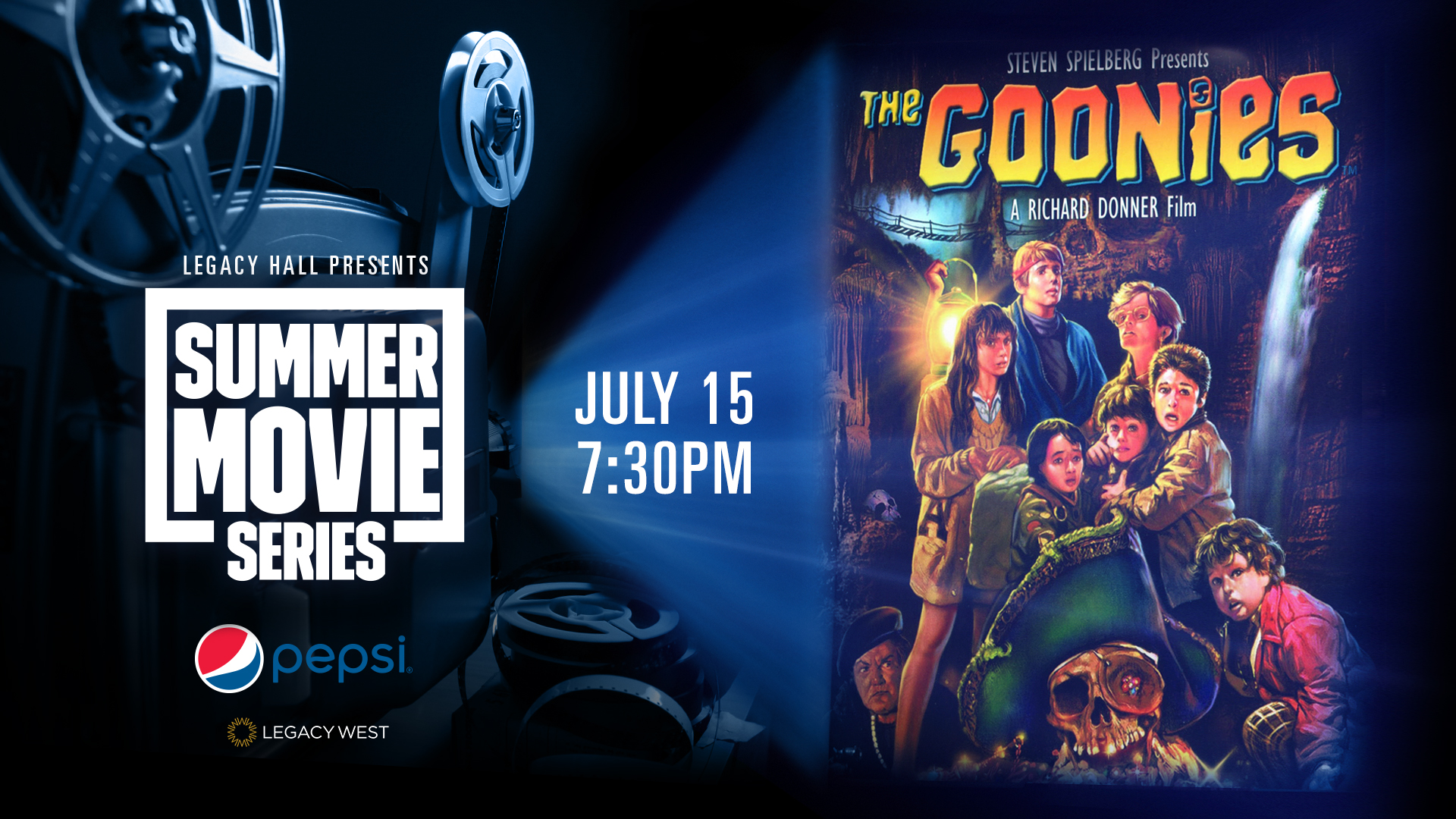 Pepsi Summer Movie Series: The Goonies - hero