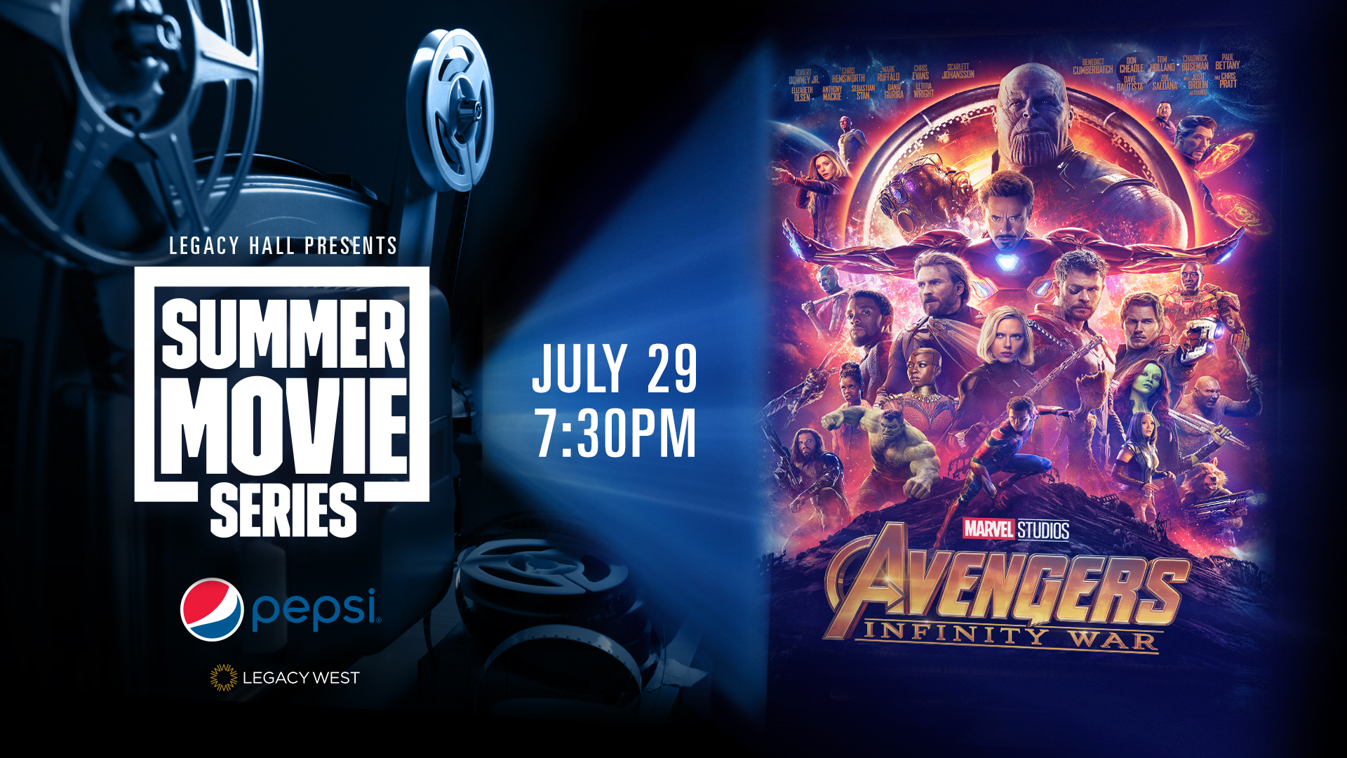 Pepsi Summer Movie Series: Avengers: Infinity War - hero