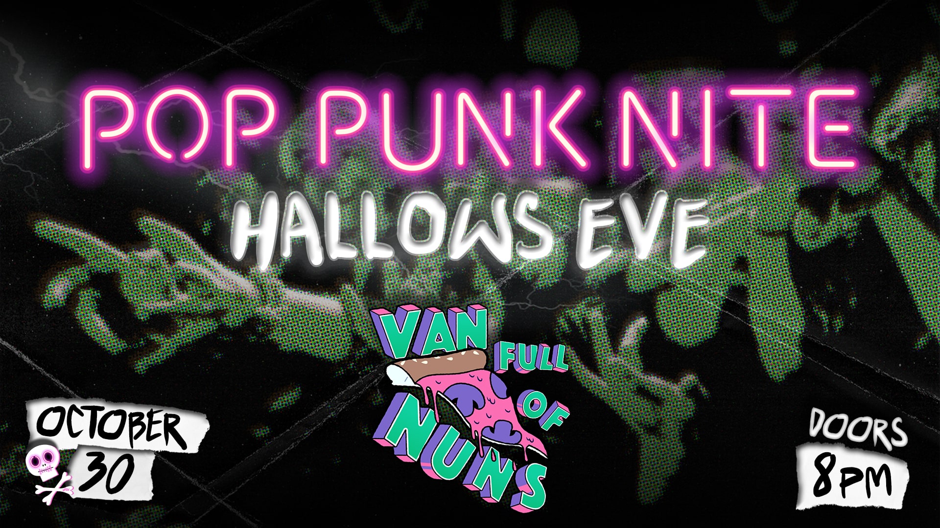Pop Punk Nite: Hallows Eve Party with Van Full Of Nuns - hero