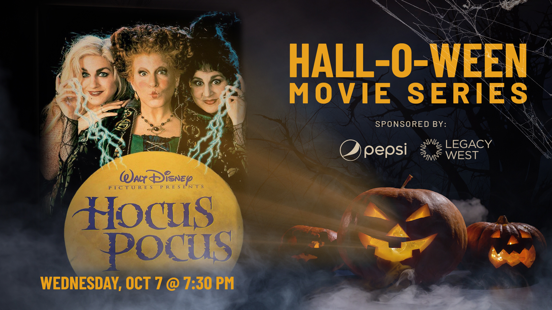Pepsi Hall-O-Ween Movie Series: Hocus Pocus - hero