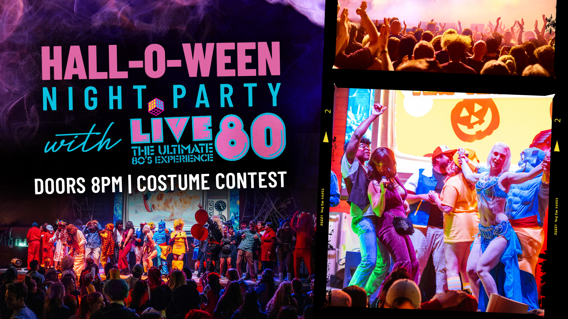 Hall-O-Ween Party with LIVE 80 at Legacy Hall - hero
