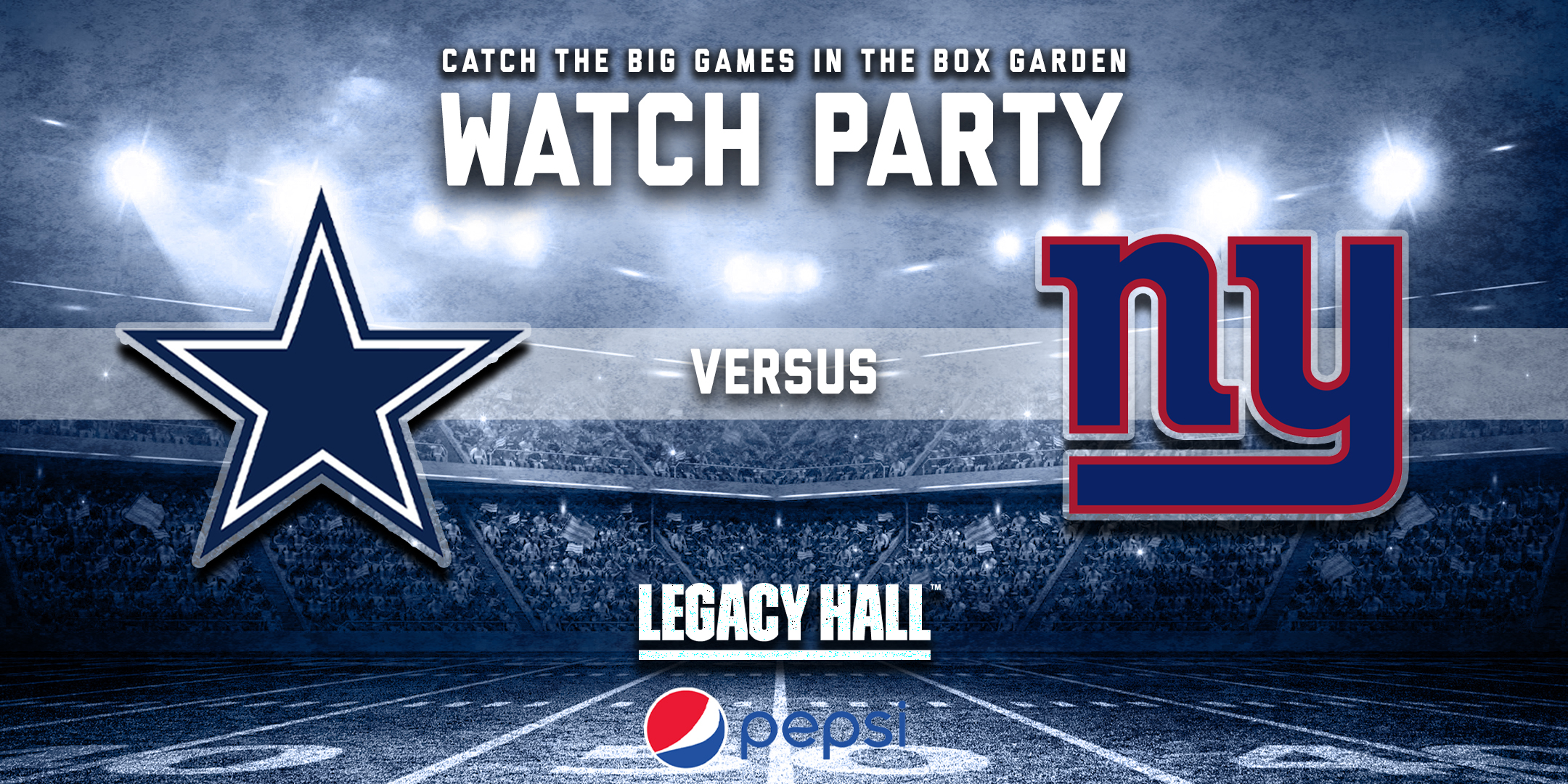 Cowboys vs. Giants Watch Party