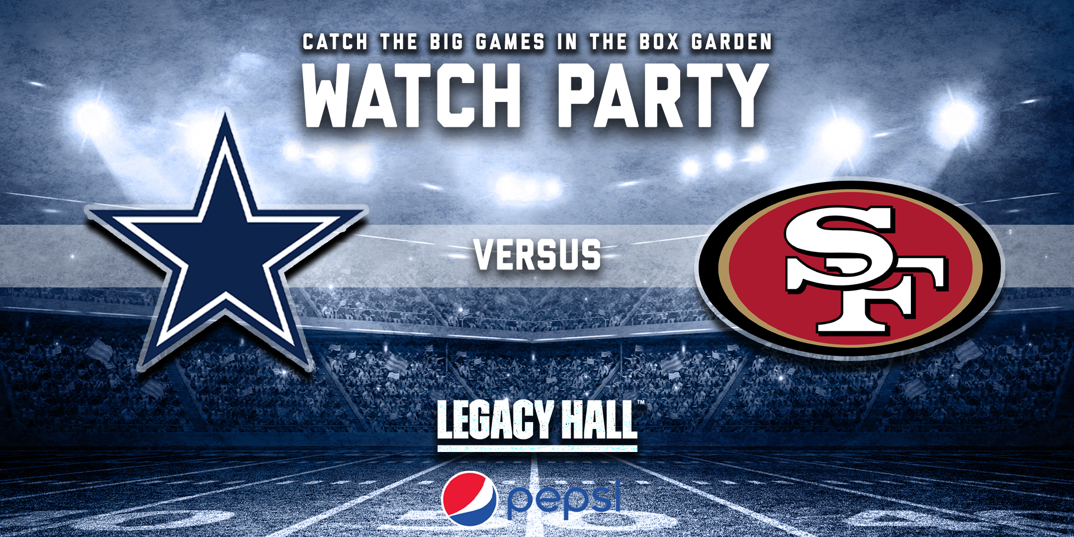 Cowboys vs. 49ers Watch Party