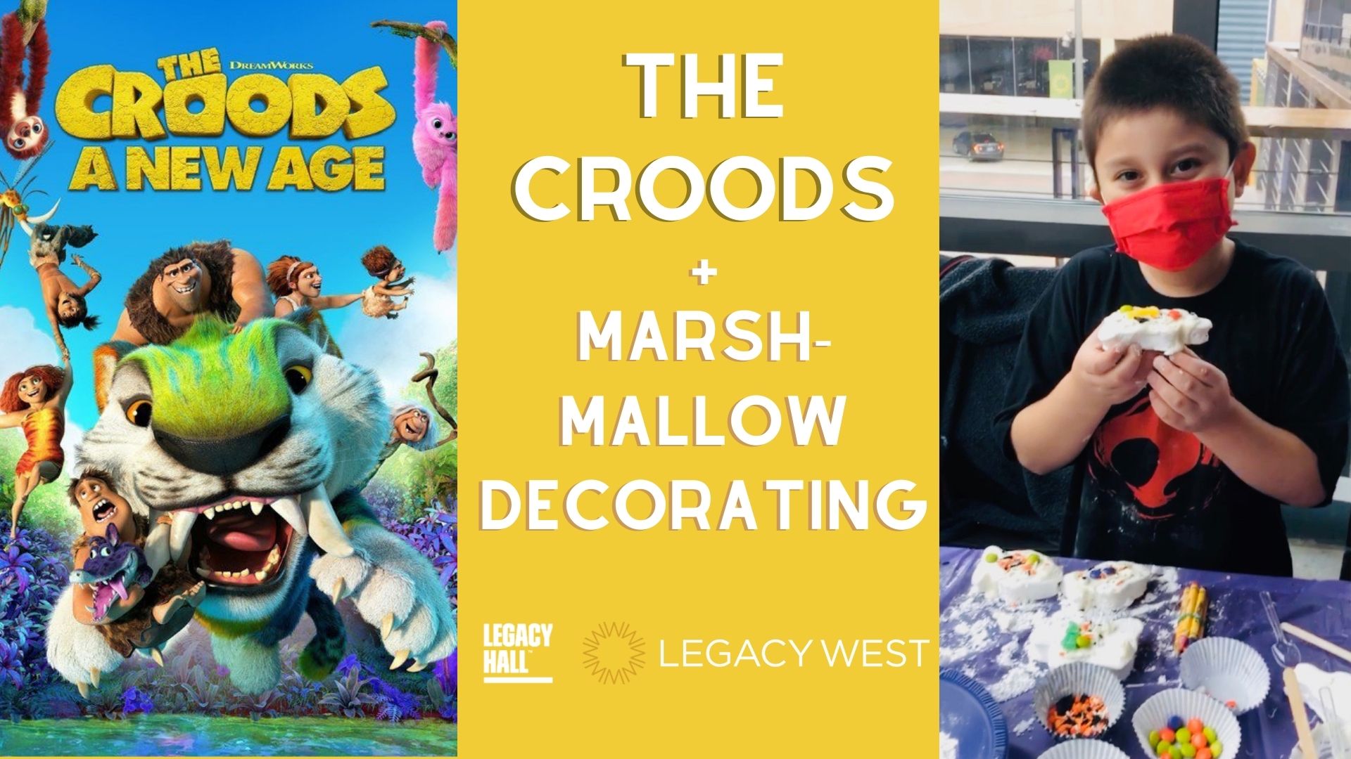 The Croods + Marshmallow Decorating - hero