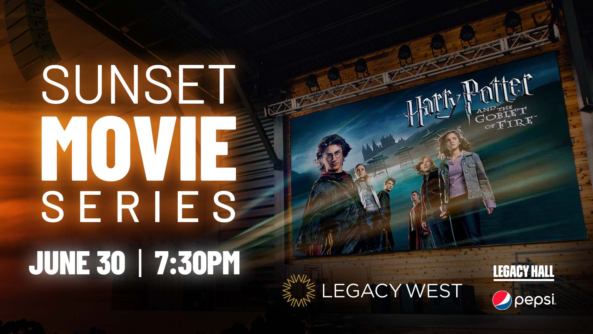 Sunset Movie Series: Harry Potter & The Goblet of Fire - hero