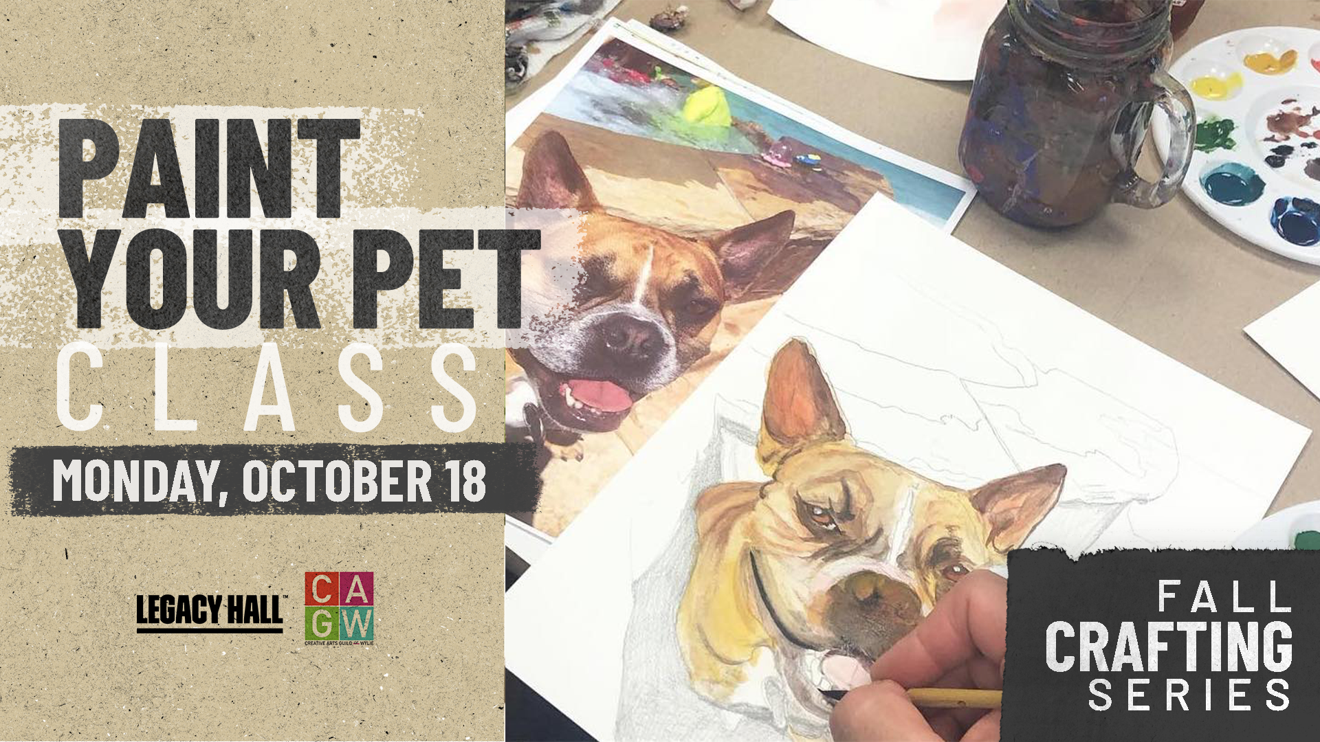 Fall Crafting Series: Paint Your Pet - hero