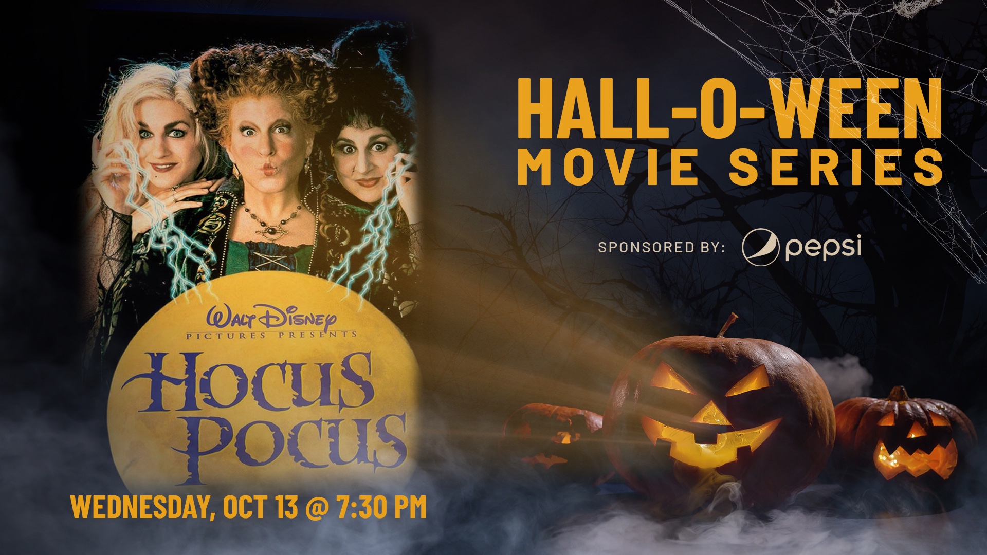 Hall-O-Ween Movie Series: Hocus Pocus - hero