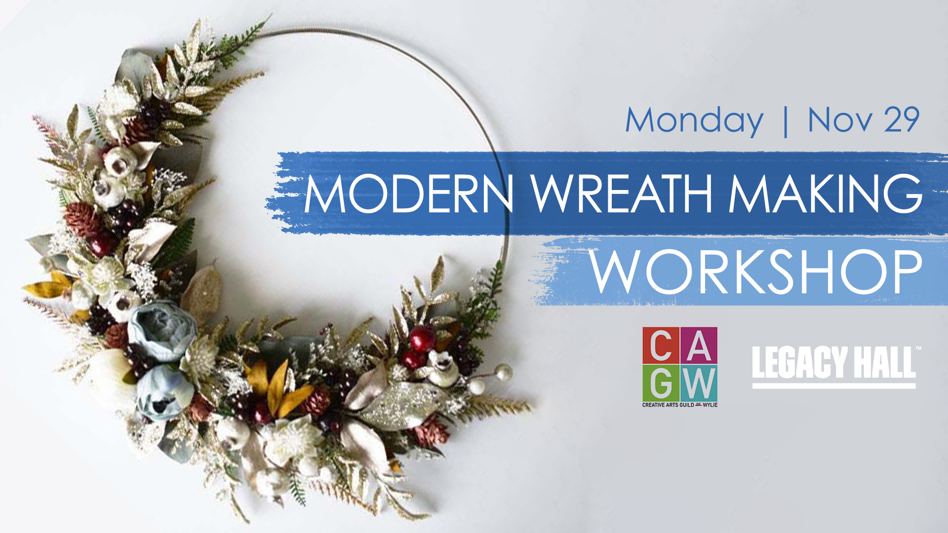 Modern Wreath Making Workshop - hero