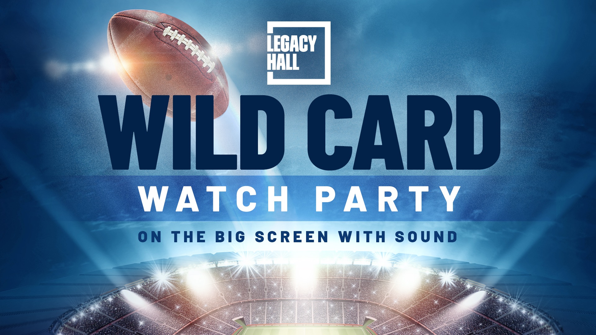 NFL Wild Card Watch Party - hero