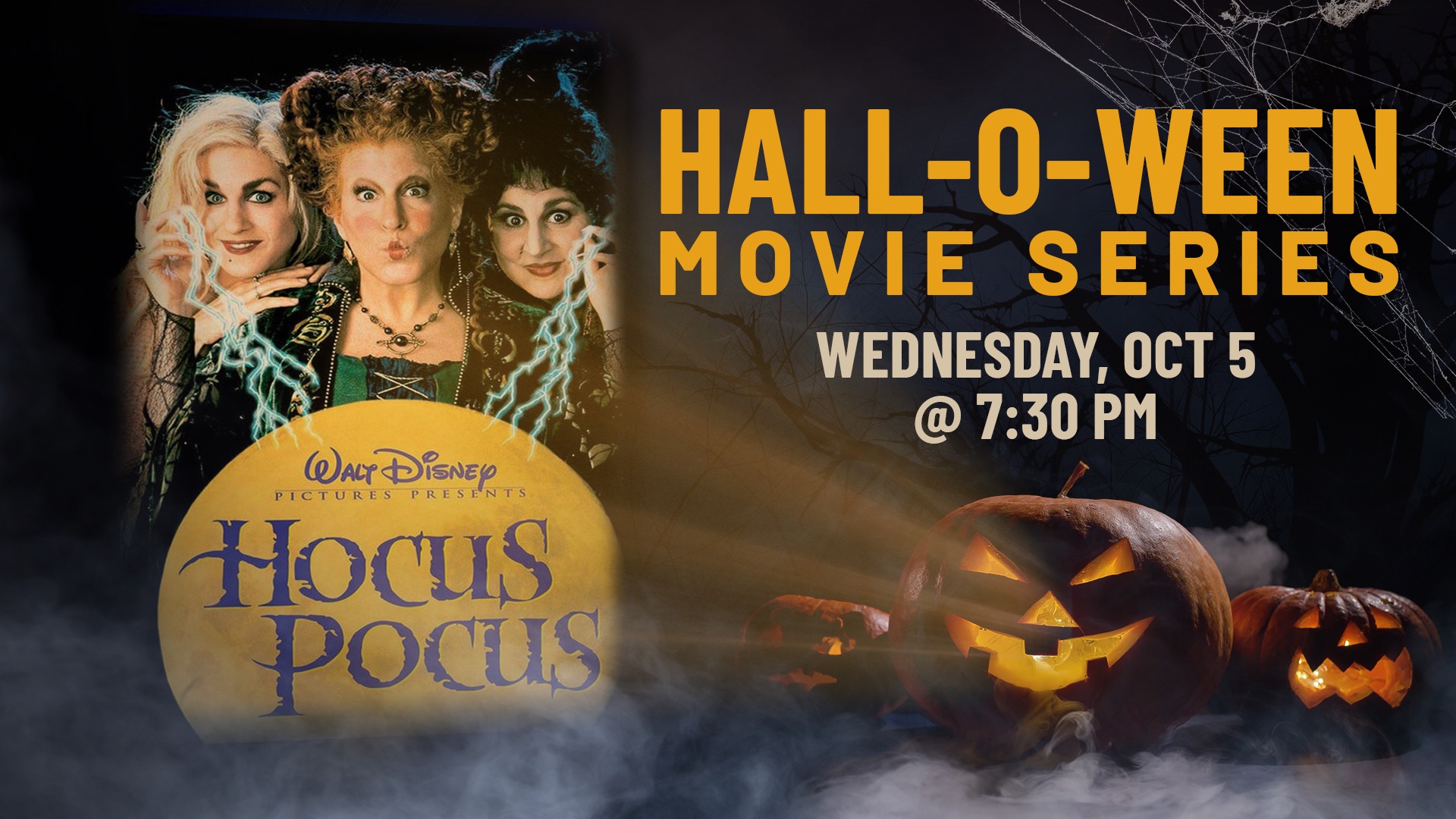 Hall-O-Ween Movie Series: Hocus Pocus - hero