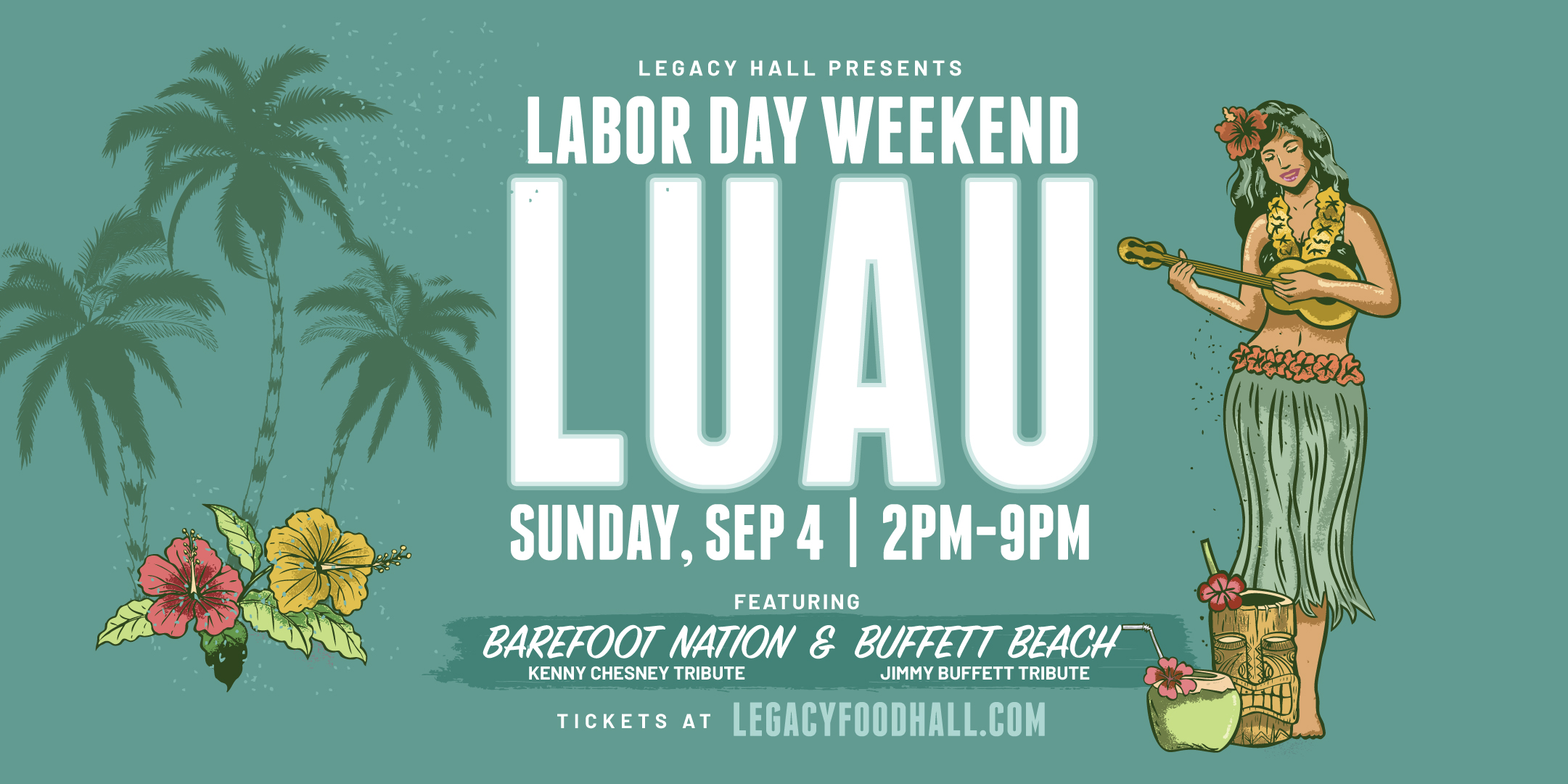 Labor Day Weekend Luau - hero
