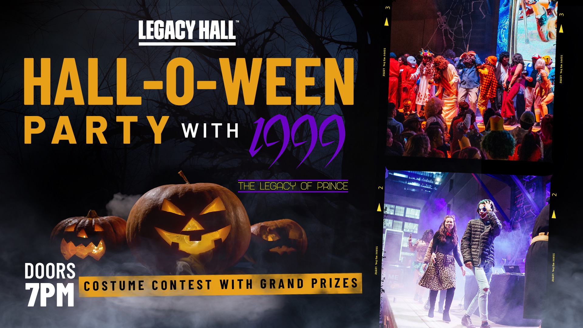Hall-O-Ween Party. feat. 1999 The Legacy of Prince - hero